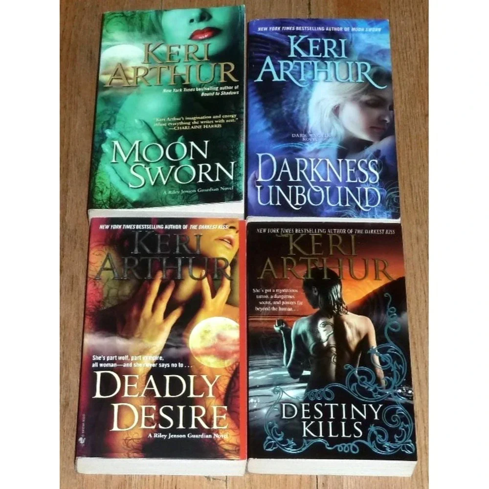 Keri Arthur 4 Paperback Paranormal Romance Lot Various Series